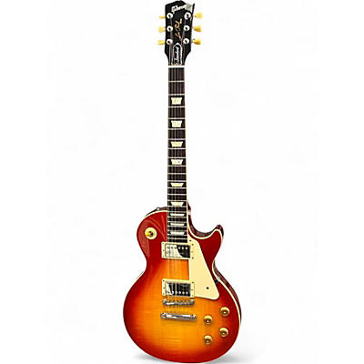 Used 2021 Gibson Les Paul Standard 1950S Neck Heritage Cherry Sunburst Solid Body Electric Guitar
