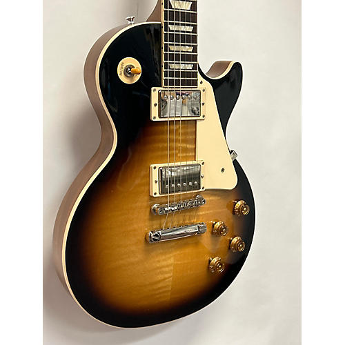 Gibson Used 2021 Gibson Les Paul Standard 1950S Neck Vintage Sunburst Solid Body Electric Guitar Vintage Sunburst