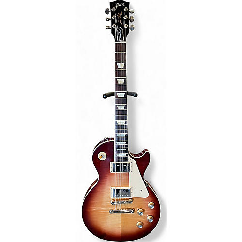 Used 2021 Gibson Les Paul Standard Bourbon Burst Solid Body Electric Guitar Bourbon Burst