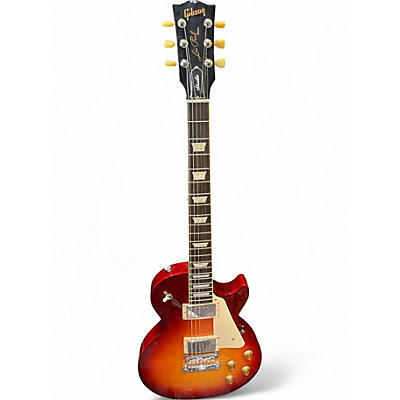 Used 2021 Gibson Les Paul Studio Cherry Sunburst Solid Body Electric Guitar