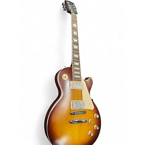 Used 2021 Gibson Les Paul Traditional Pro V Iced Tea Solid Body Electric Guitar Iced Tea