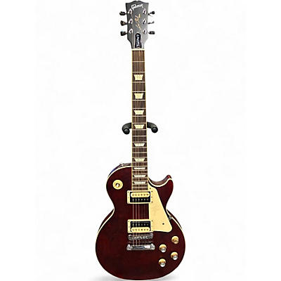 Used 2021 Gibson Les Paul Traditional Pro V Wine Red Solid Body Electric Guitar