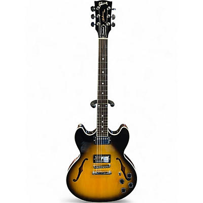 Used 2021 Gibson Midtown Standard 2 Tone Sunburst Hollow Body Electric Guitar