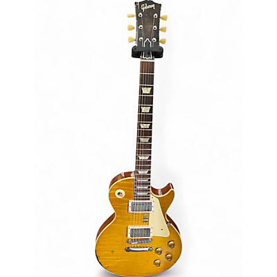 Used 2021 Gibson Murphy Lab Ultra Heavy Aged 1959 Les Paul Standard Lemon Burst Solid Body Electric Guitar