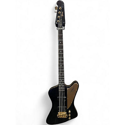 Used 2021 Gibson Rex Brown Thunderbird Black Electric Bass Guitar