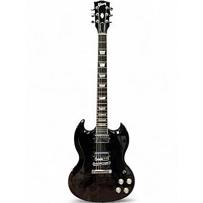 Used 2021 Gibson SG Modern Trans Black Solid Body Electric Guitar