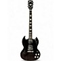 Used 2021 Gibson SG Modern Trans Black Solid Body Electric Guitar Trans Black