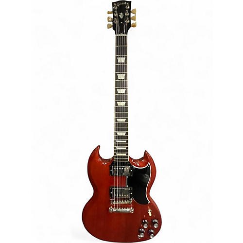 Used 2021 Gibson SG Standard '61 reissue vintage Cherry Solid Body Electric Guitar vintage Cherry