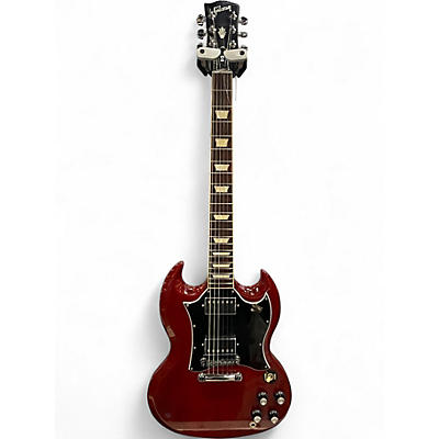 Used 2021 Gibson SG Standard Cherry Solid Body Electric Guitar