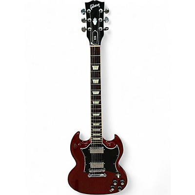 Used 2021 Gibson SG Standard Cherry Solid Body Electric Guitar