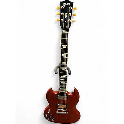 Used 2021 Gibson SG Standard Left Handed Red Electric Guitar