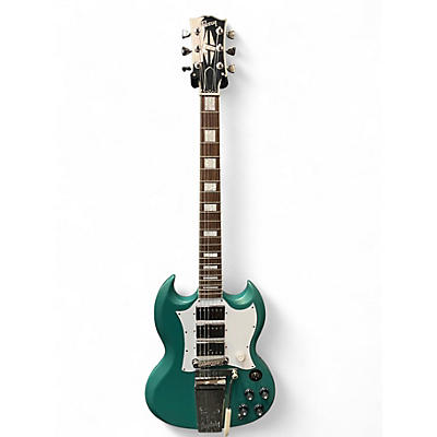 Used 2021 Gibson captain Kirk Douglas signature sg Inverness Green Solid Body Electric Guitar