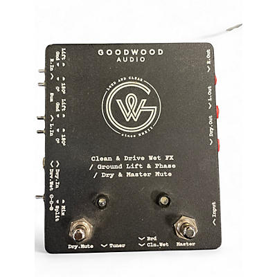 Used 2021 Goodwood Clean & Drive Wet FX/ Ground Lift and Phase/ Master Mute Pedal