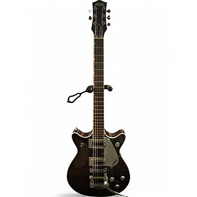 Used 2021 Gretsch Guitars G5232T Electromatic Double Jet FT W/ Bigsby Black Cherry Solid Body Electric Guitar