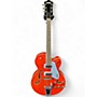 Used 2021 Gretsch Guitars G5427T Orange Hollow Body Electric Guitar Orange