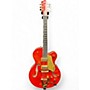 Used 2021 Gretsch Guitars G6120 Chet Atkins Signature Orange Hollow Body Electric Guitar Orange