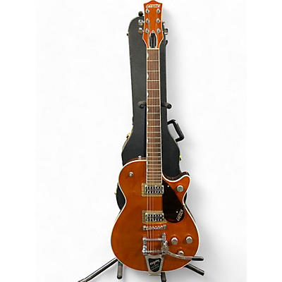 Gretsch Guitars Used 2021 Gretsch Guitars g6128t pe ruo jet  ROUND UP ORANGE Solid Body Electric Guitar