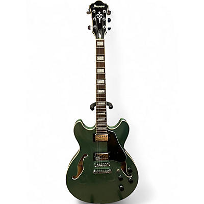 Used 2021 Ibanez AS73 Artcore Inverness Green Hollow Body Electric Guitar