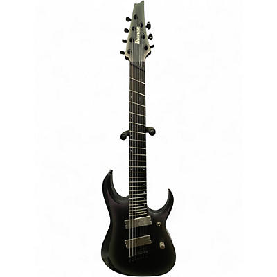 Used 2021 Ibanez RGA71AL Axion Label 7 String Aurora Burst Solid Body Electric Guitar