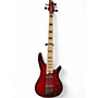 Used 2021 Ibanez anb205 Candy Apple Red Electric Bass Guitar Candy Apple Red