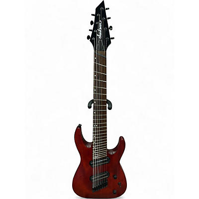 Used 2021 Jackson 8 String X Series Dinky Arch Top DKAF8 MS Stained Mahogany Solid Body Electric Guitar