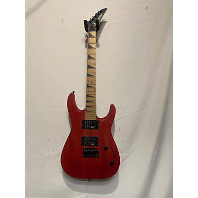 Jackson Used 2021 Jackson JS24 DKAM DX Red Stain Solid Body Electric Guitar