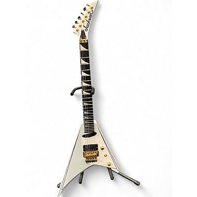 Used 2021 Jackson KWJ RANDY RHOADES Antique White Solid Body Electric Guitar