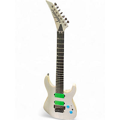 Used 2021 Jackson PRO SERIES SOLOIST SL7A Trans White Solid Body Electric Guitar