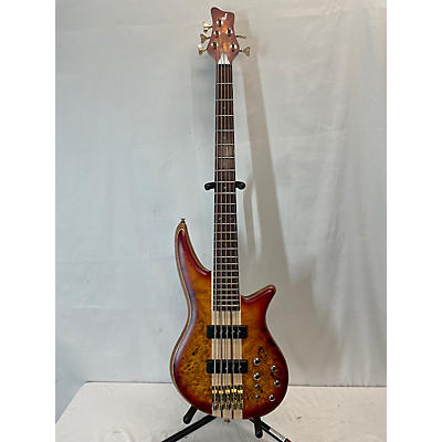 Jackson Used 2021 Jackson SPECTRA SB V TRANS CHERRY BURST Electric Bass Guitar