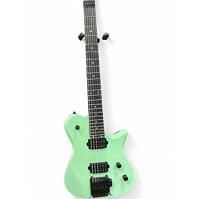 Used 2021 Kiesel Zeus Green Solid Body Electric Guitar