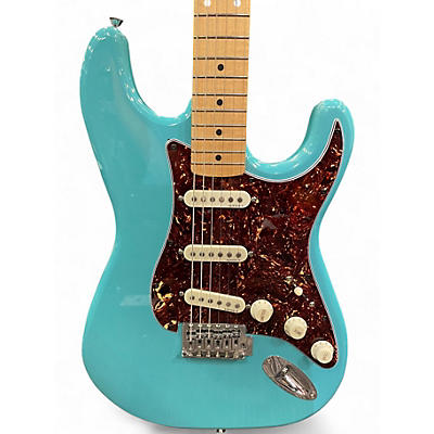 Used 2021 Kramer Focus VT-211s teal Solid Body Electric Guitar