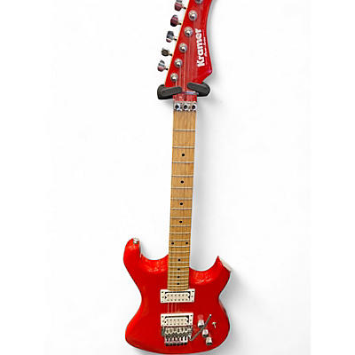 Used 2021 Kramer Pacer Classic Candy Apple Red Solid Body Electric Guitar
