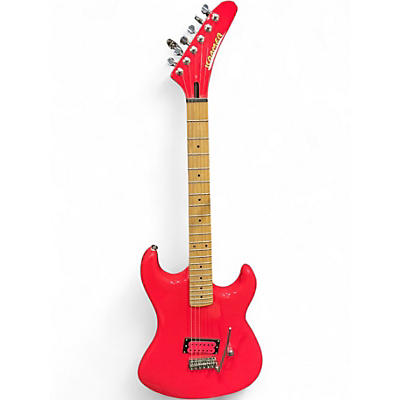 Used 2021 Kramer baretta ruby red Solid Body Electric Guitar