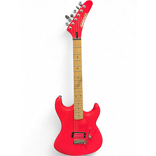 Used 2021 Kramer baretta ruby red Solid Body Electric Guitar ruby red