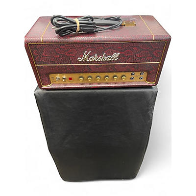 Used 2021 Marshall SV20H Limited Edition Black and Red Snakeskin Tube Guitar Amp Head