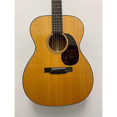 Used 2021 Martin 00018 Natural Acoustic Guitar