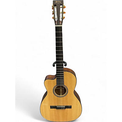 Used 2021 Martin 000C12-16E Natural Acoustic Electric Guitar