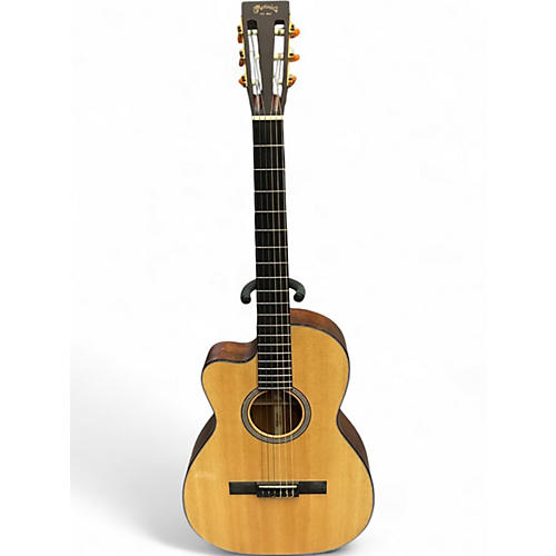 Used 2021 Martin 000C12-16E Natural Acoustic Electric Guitar Natural