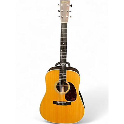 Used 2021 Martin D28 Natural Acoustic Guitar