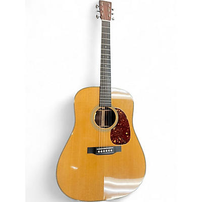 Used 2021 Martin HD28 Vintage Natural Acoustic Guitar