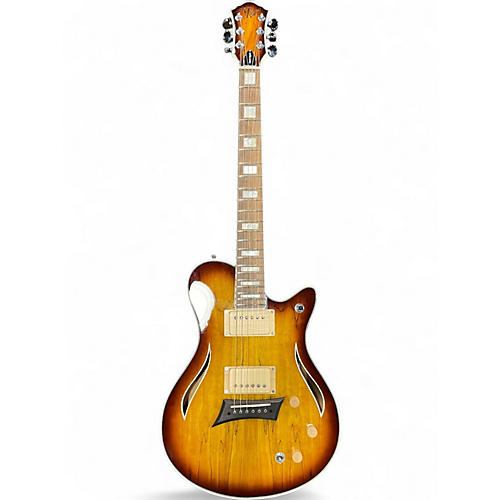 Used 2021 Michael Kelly Hybrid Special Antique Burst Hollow Body Electric Guitar Antique Burst