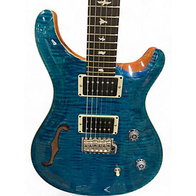 PRS Used 2021 PRS CE24 Hollowbody Blue Matteo Hollow Body Electric Guitar