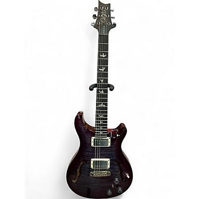 Used 2021 PRS Hollowbody II Piezo Charcoal Violet Burst Hollow Body Electric Guitar