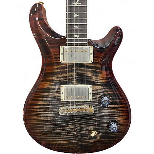 Used 2021 PRS McCarty 10 Top Charcoal Cherry Burst Solid Body Electric Guitar Charcoal Cherry Burst