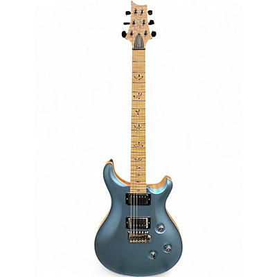 Used 2021 PRS Wood Library Custom 24 Blue Solid Body Electric Guitar