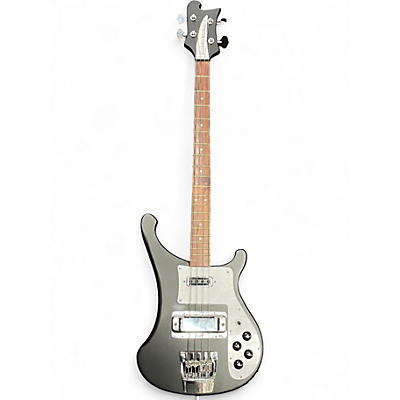 Used 2021 Rickenbacker 4003 Flat Black Electric Bass Guitar