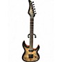 Used 2021 Schecter Guitar Research CR6 Black Burl Solid Body Electric Guitar Black Burl