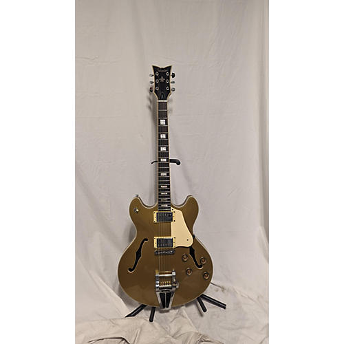 Schecter Guitar Research Used 2021 Schecter Guitar Research Corsair Gold Top Hollow Body Electric Guitar Gold Top