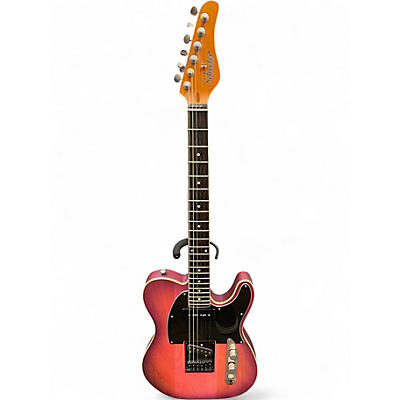 Used 2021 Schecter Guitar Research DIAMOND SERIES PT SPECIAL PURPLE BURST Solid Body Electric Guitar