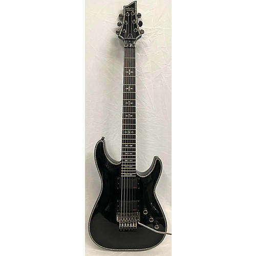 Schecter Guitar Research Used 2021 Schecter Guitar Research Hellraiser C1-FR Black Solid Body Electric Guitar Black